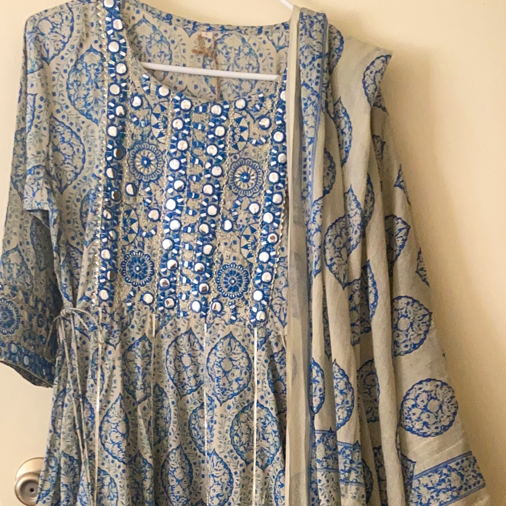 Cotton long dress